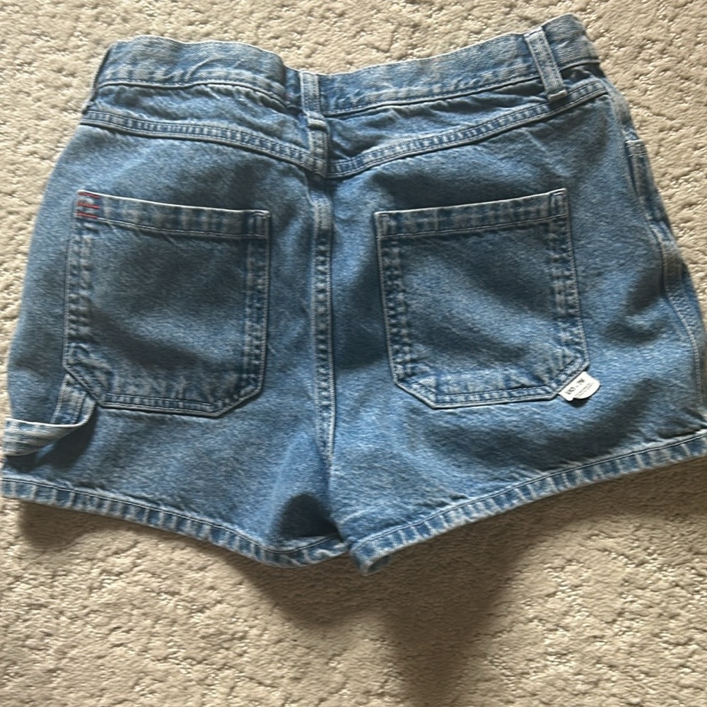 Denim shorts size 27W.